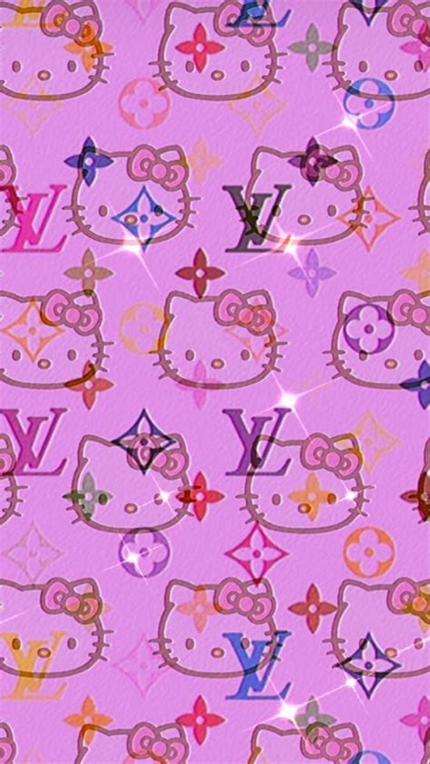 hello kitty louis vuitton wallpaper